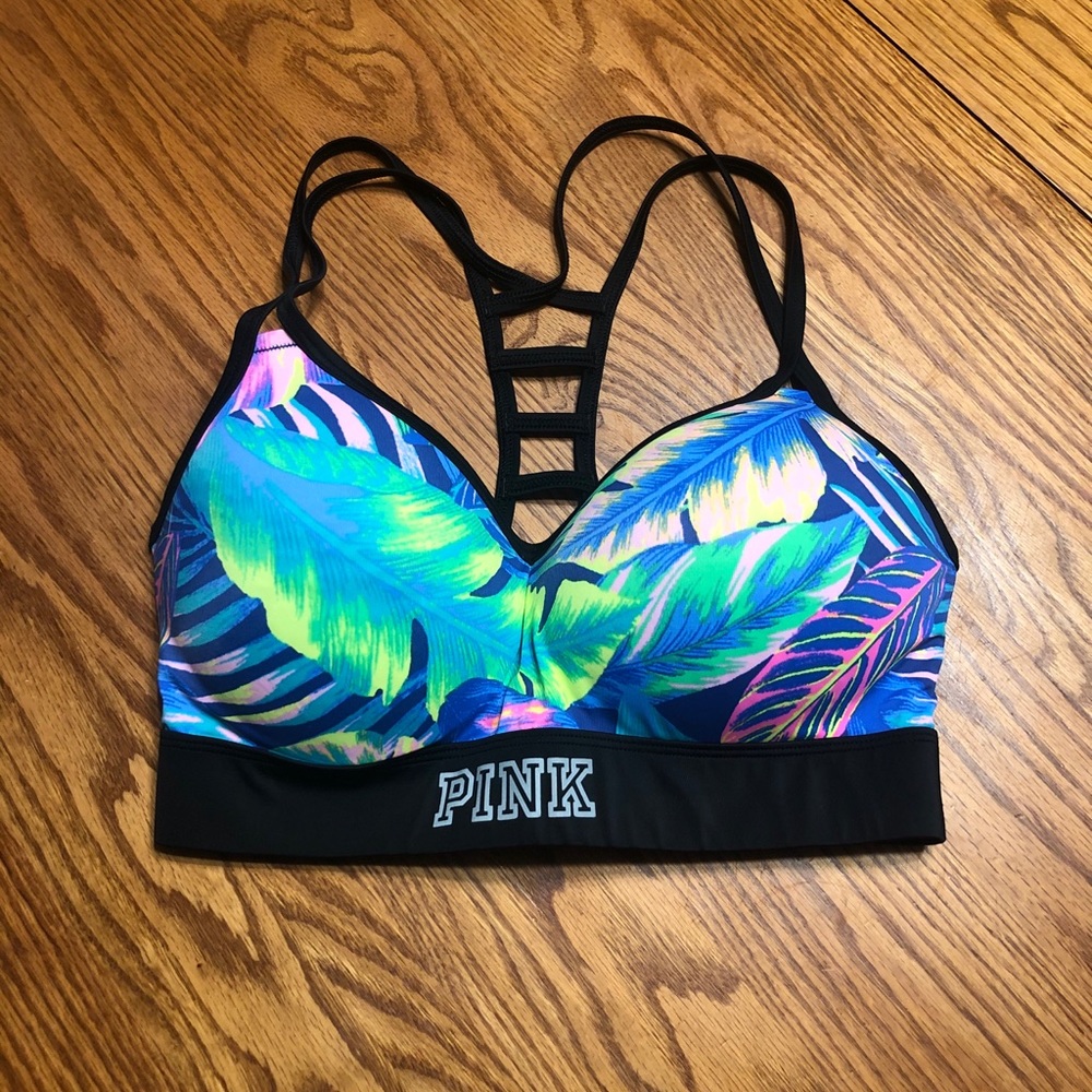 Pink Victoria Secret’s ultimate tropical bra S-DD